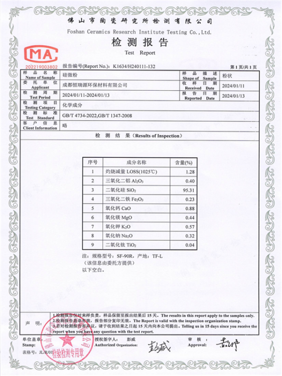 檢測報告