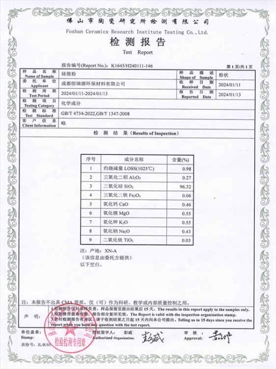 檢測報告